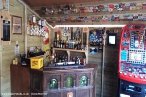 Bar 1 of shed - The Rat & Badger, Southampton