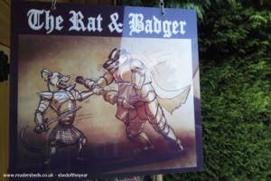 Sign of shed - The Rat & Badger, Southampton