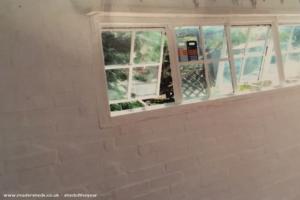 windows after of shed - Betty's Beach Bar, Buckinghamshire