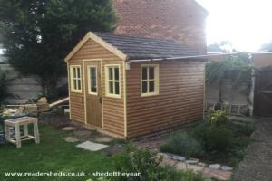 Outside of shed - Maple lodge, Cheshire West and Chester