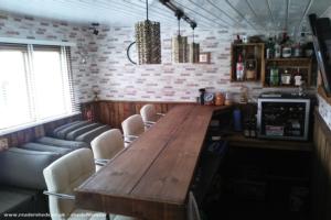 inside of shed - Mo's Bar, Essex