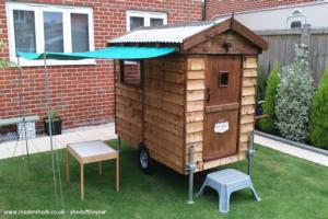 Outside of shed - Baby caravan shed, Essex
