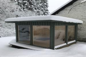 Snowy Sauna of shed - Eco-Bastu, Powys