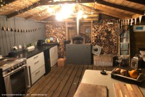 Inside of shed - The man cave, Somerset