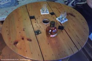 Reel table of shed - The Galley, Aberdeenshire