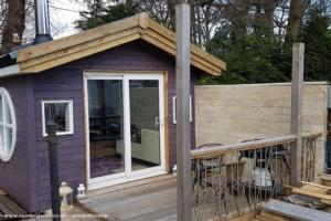 Front view of the Ladycave of shed - The Ladycave Project, Stirling