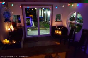 Cosy night in the cave of shed - The Ladycave Project, Stirling