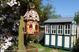 A sunny day view of shed - , 