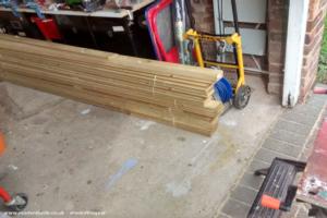 Preparing to build!! of shed - , 