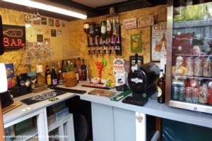 inside essentials of shed - The Stumble inn, Vale of Glamorgan