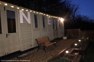 At night of shed - The Goods Wagon, Buckinghamshire