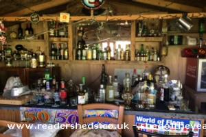 Crazy Horse bar of shed - The Crazy Horse, Northumberland