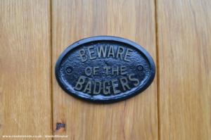 badgers of shed - Badger Workshop , Durham