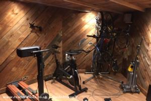 Gym equipment of shed - The Garden Room, West Midlands