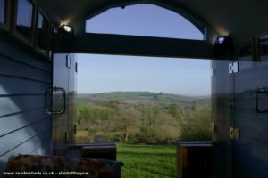Easter sunshine of shed - The Hut, Carmarthenshire
