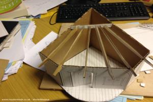 First prototype of shed - Ladybird Cottage, Merseyside