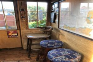 Inside Seating of shed - No. 88.5, Leinster