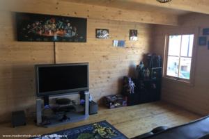 Inside of shed - My StarWars Man Cave, South Ayrshire