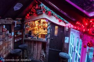 Bar of shed - The Fishermans Rest, Hampshire