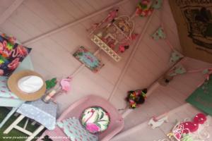 Inside of shed - Rosie's Prosecco Shack, West Midlands