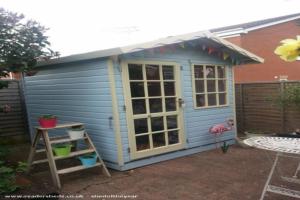 Side / Front of shed - Rosie's Prosecco Shack, West Midlands