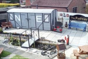 Front view. of shed - The Wagon, North Lincolnshire