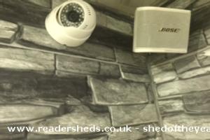 Cctv of shed - Whitehouse Bar and Grill, Northumberland
