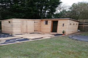 Front right of shed - The pallet place, Derbyshire