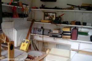 inside view of shed - Luthiers Lair, West Dunbartonshire
