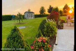 Sunset of front of shed - Summerhouse , County Laois