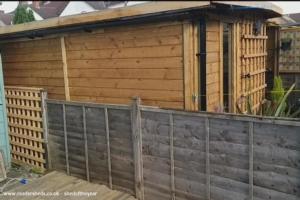 front left of shed - carpenters rest, Swindon