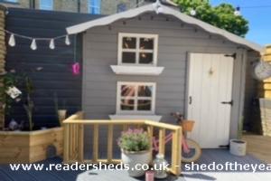 Front view of shed - Socially Distanced Playhouse , West Yorkshire