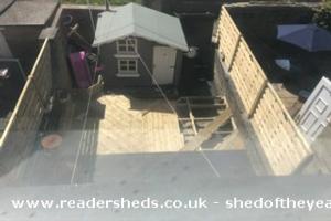 Before of shed - Socially Distanced Playhouse , West Yorkshire
