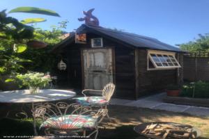 Front view of shed - The Dragons Rest , East Sussex
