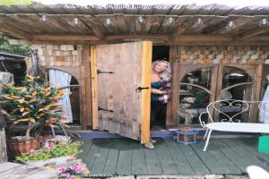 Photo 1 of shed - Budget Pallet Hobbit House, Kent