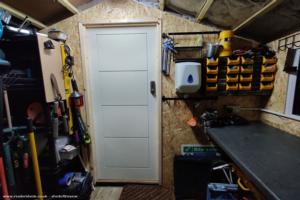Finished Inside (Workshop) of shed - Garden Lab, Wiltshire