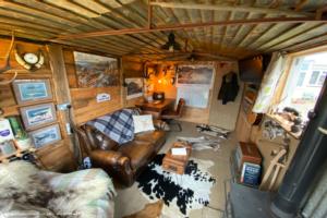 Interior back of shed - The Bothy, Cambridgeshire