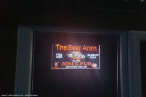 pub sign of shed - The Bear Arms, Lancashire