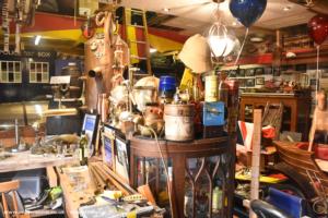 Inside of shed - Chitty Inventor's workshop, Isle of Wight