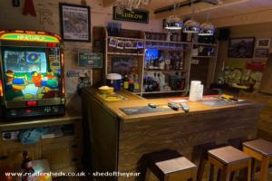 Bar of shed - The Ludlow, Warwickshire