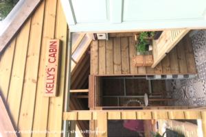 Front view of shed - Kelly's Cabin, Oxfordshire