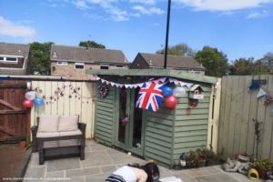Ve day of shed - Roostag, Tyne and Wear