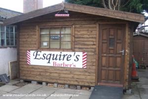 Front of shed - Esquires , Merseyside