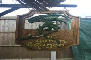 The sign of shed - The Green Dragon, West Midlands