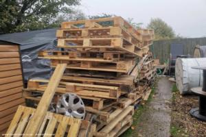 Job 1: Collecting all the pallets from the local area! of shed - The Pallet Palace, Surrey