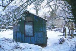 Snowbound of shed - The Chicken Shed, Gloucestershire