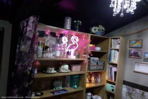 The Pink Flamingo Bar of shed - Joss' Shed, Plymouth