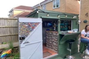 Outside Open of shed - Alfies Bar, West Yorkshire