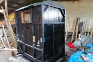 late build of shed - The loo, Devon