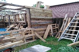 Photo 4 of shed - Pallet gym, County Down